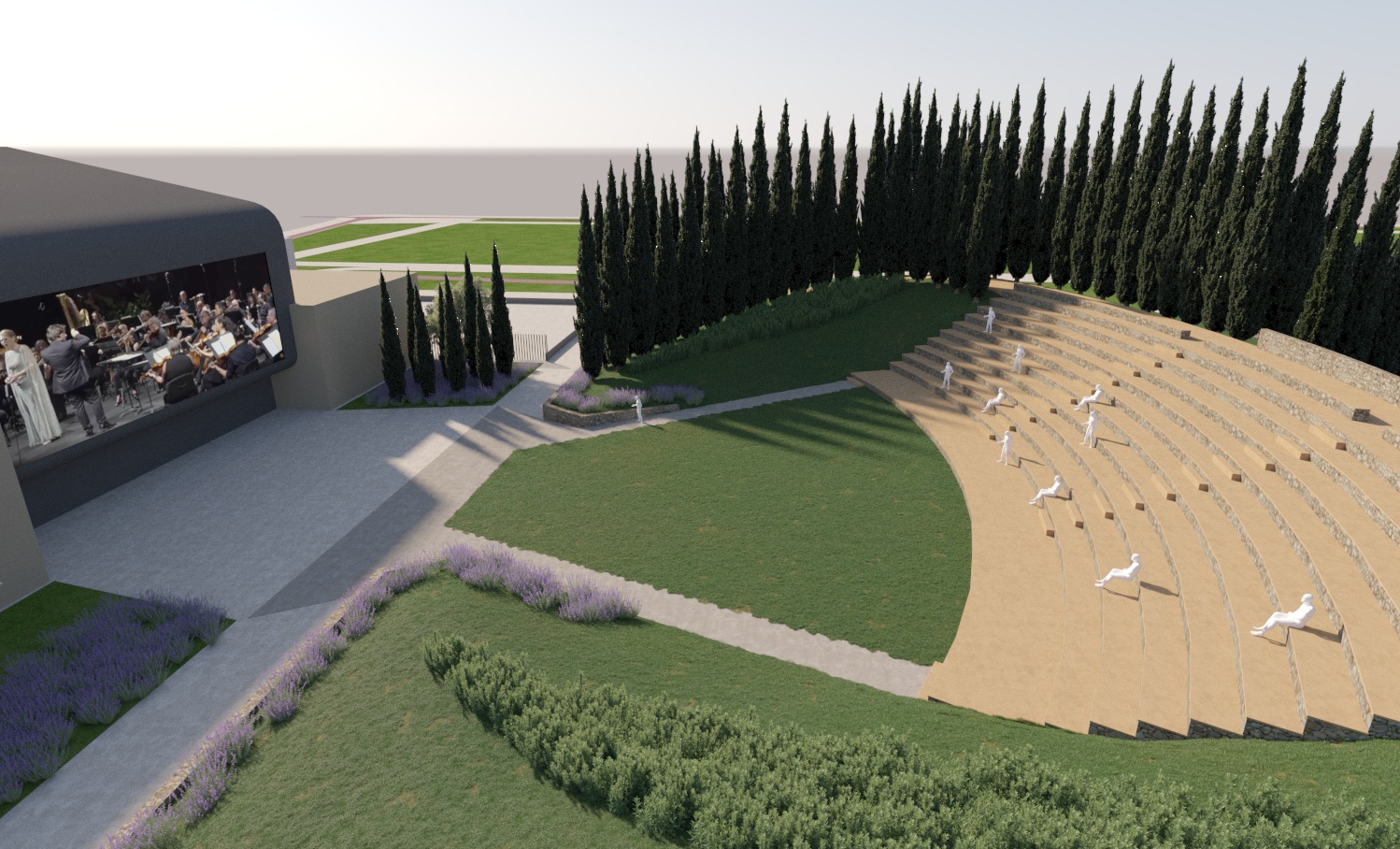 Caixa de Música — amphitheatre