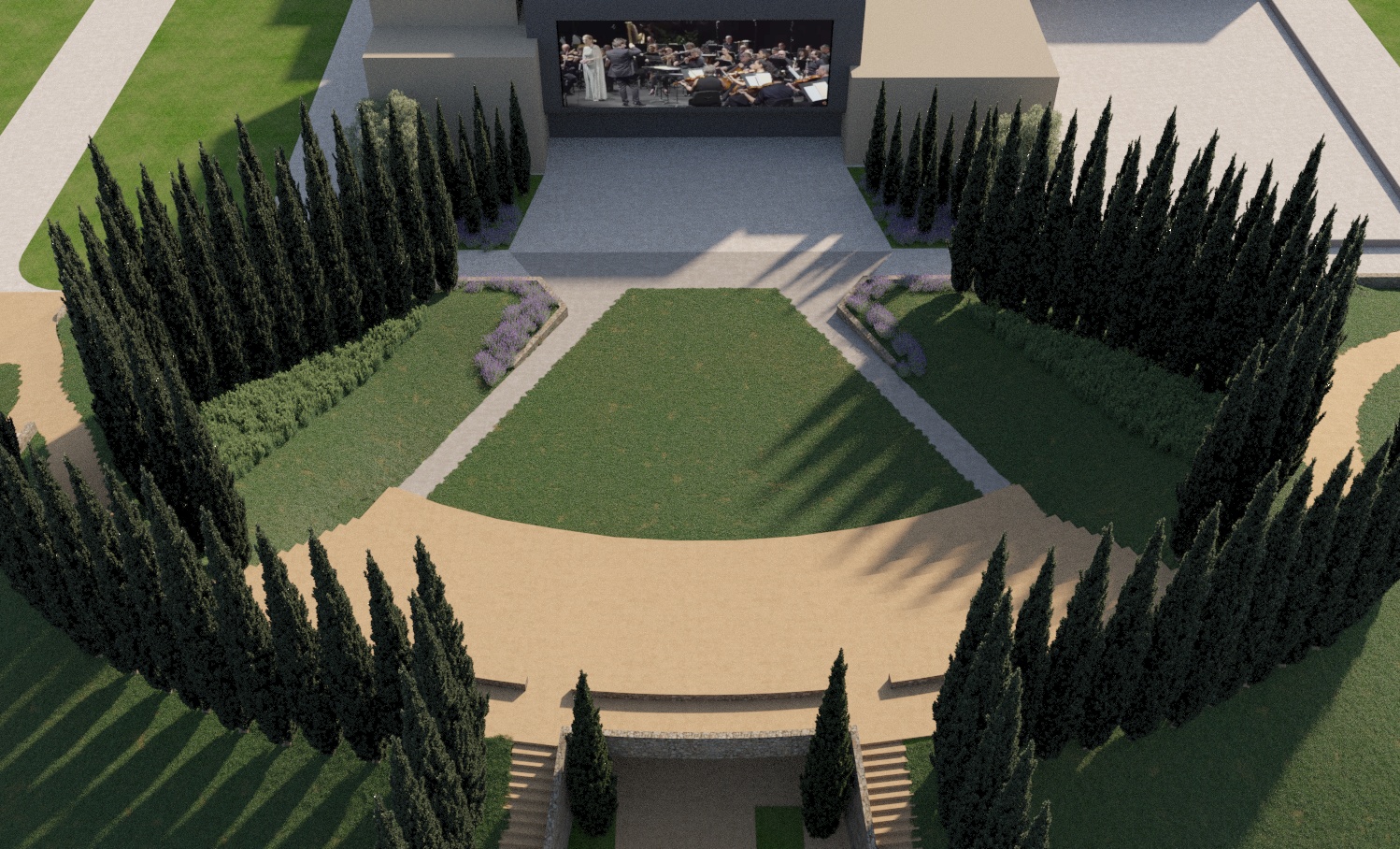 Caixa de Música — gardens
